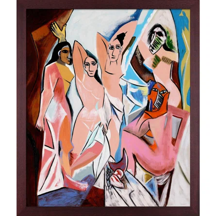 Pablo Picasso's Les Demoiselles d'Avignon, a Cubist masterpiece