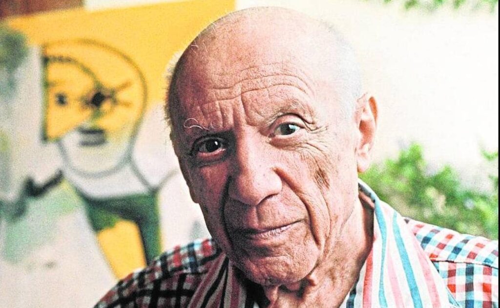 Portrait of Pablo Picasso in Mougins, 1971