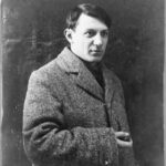 Portrait photograph of Pablo Picasso, 1908